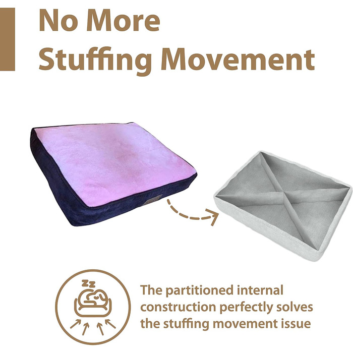 Клітка для собак Ellie-Bo, 71 x 48 см, лежанка, коричнева кордурна стінка та рожеве штучне хутро