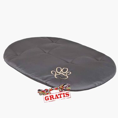 Подушка для собак Hobbydog PODGRA3 + іграшка в подарунок. Лежанка, килимок, матрац для собак (9 розмірів) (R4 (66 x 51 см))