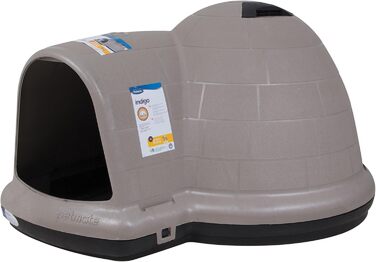 Будка для собак Petmate Indigo XL, іглу, всепогодна, з 90% перероблених матеріалів, для великих порід (від 26 до 56,7 кг)