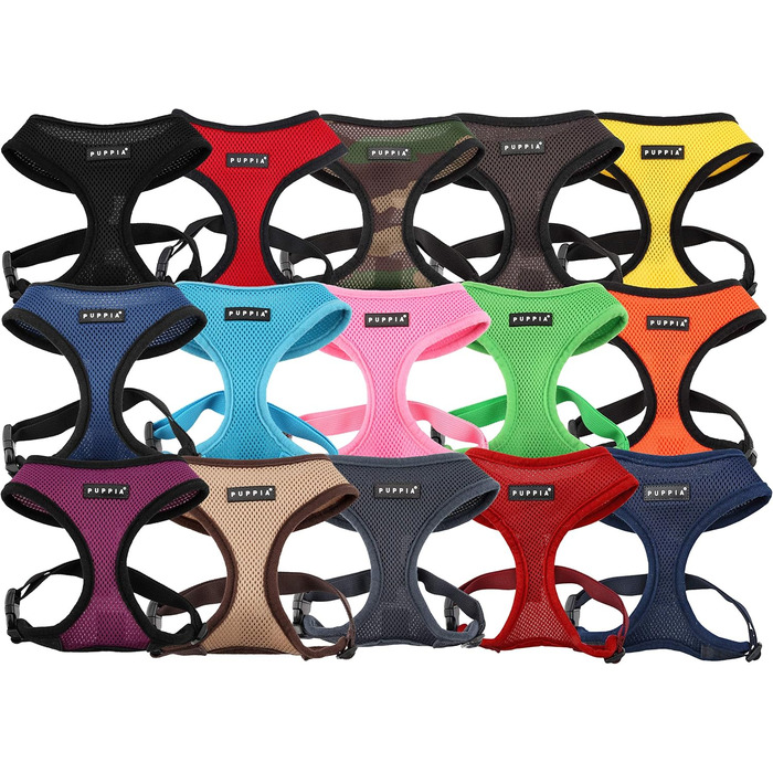 Нашийник для собак Пуппія (XS, Pink) - м'який, для малих та середніх порід, також для цуценят, анти-pull