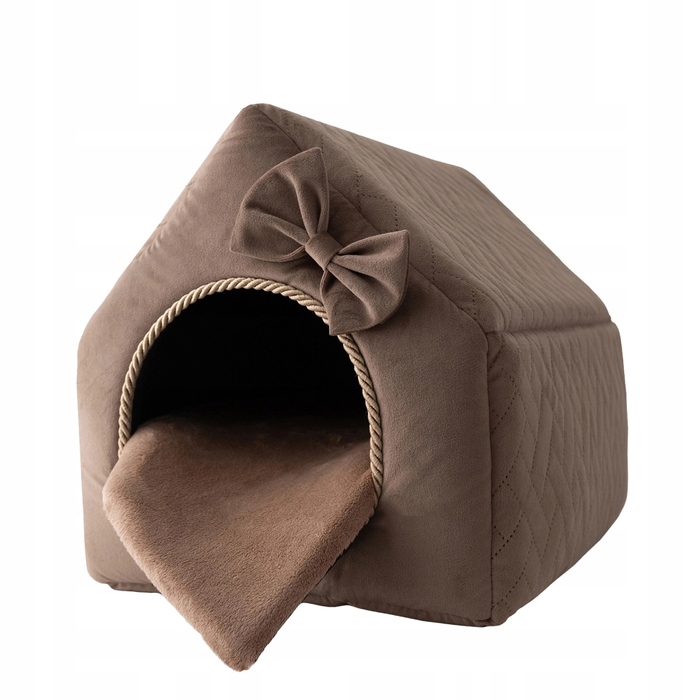 Ексклюзивне лежак-будиночок Royal Prestige R:2 PUSTYNNY, 44x37 см, розмір M