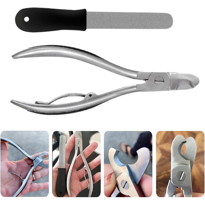 Набір для стрижки нігтів для собак – сталевий, прецизійний, для великих та середніх порід, для дому та подорожей, підходить для котів та інших тварин