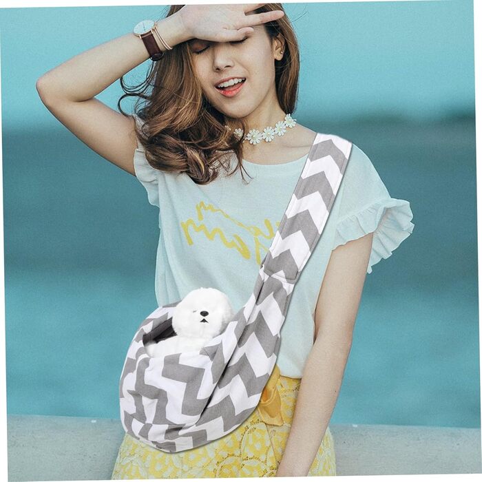 Транспортувальна сумка для собак та котів BESPORTBLE - легка, дихаюча, з регульованим ременем, легко миється