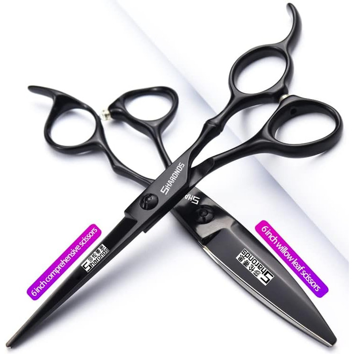 Набір професійних ножиць для стрижки волосся SharonDS 440C (6 дюймів, 3 шт.)
