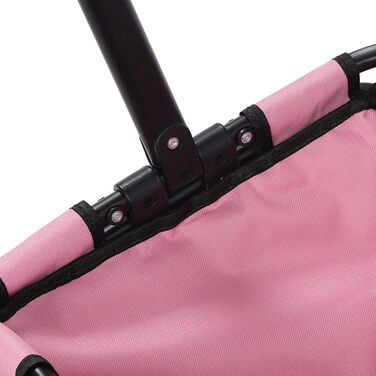 Візок для собак до 12,9 кг, універсальний для собак та котів, складаний, 4 колеса