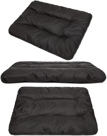 Підстилка для собак, лежанка, матрац для собак (Чорний Оксфорд, L:100x70x8 см)