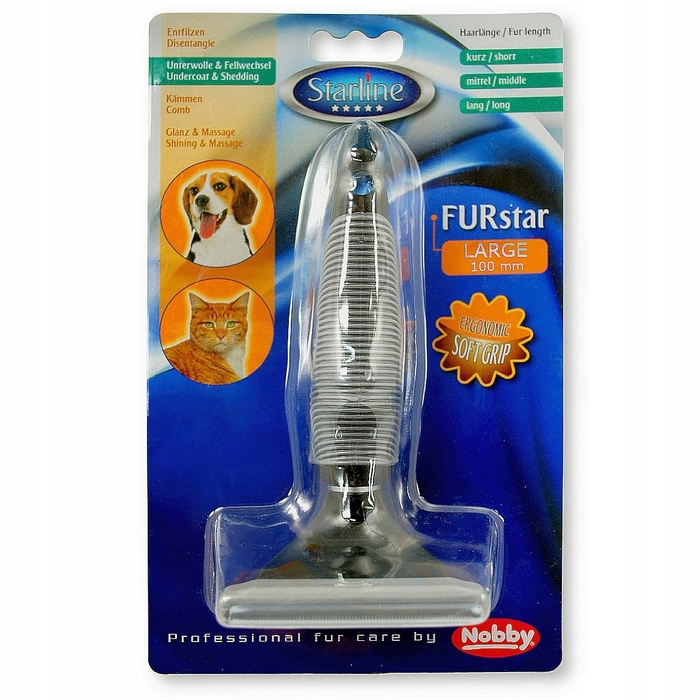 Щітка-підшерсток Nobby Starline FURstar 100 мм