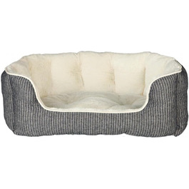 Підстилка для собак Trixie Davin Bett, 50 x 40 см, сіра/кремова