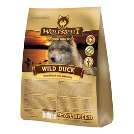 Сухий корм для собак малих порід WOLFSBLUT Wild Duck — Качка та суперфуди, беззерновий, 2 кг