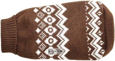 Вольтерс Норвегер: пуловер, 30 см, коричневий/білий