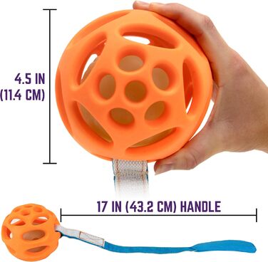 М'ячики для собак Ballwerfer 6,3 см, 7,6 см, набір Medley 3 шт. (7 см, 8,3 см), Small/Big Float та Glow Flyer
