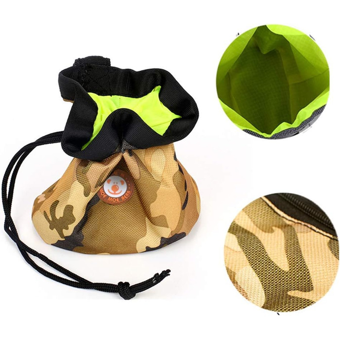 Набір для прогулянок з собакою: сумка-органайзер з диспенсером для пакетів, іграшка та корм для подорожей