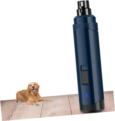 Електричний шліфувальник нігтів для домашніх тварин Milisten USB. Безшумний триммер для собак та котів. Безпечний та швидкий догляд за кігтями.