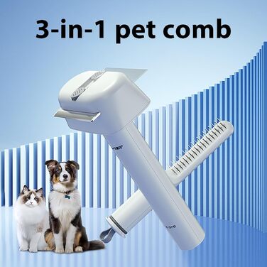 Гребінець для видалення шерсті домашніх тварин Katzenkamm - універсальний гребінець для собак та котів | Зручний гребінець для догляду за шерстю