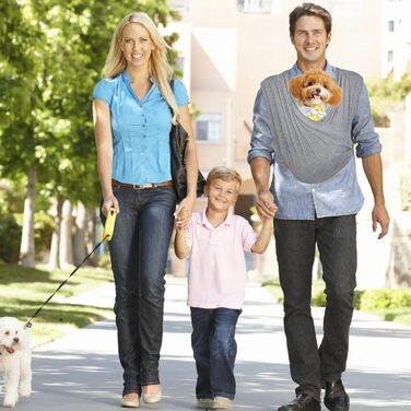 Сумка-переноска для собак Amexo, сумка-кенгуру для собак, переноска для тварин до 9 кг