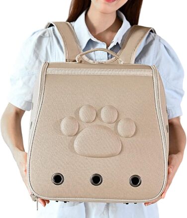 Транспортна переноска для собак та котів | Складана переноска для тварин (хакі)