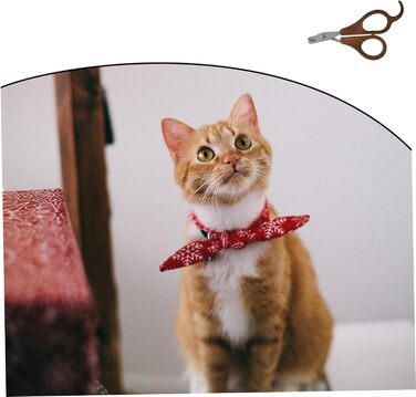 Набір з 3 шт. ножиці для стрижки кігтів домашнім тваринам BESPORTBLE - для собак, котів, дерев'яні, коричневі