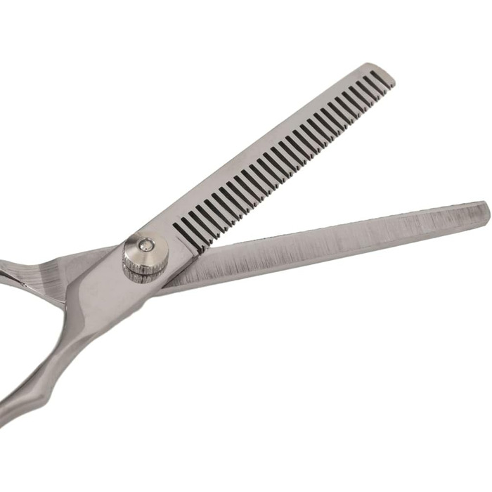 Набір професійних ножиць для грумінгу собак та котів 5 в 1, з регулюванням натягу, вигнуті ножиці для стрижки шерсті, набір для догляду за шерстю собак та котів, нержавіюча сталь
