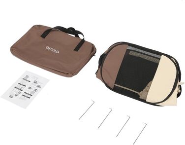 Клітка-манеж для тварин Robereanw, переносна клітка для цуценят, собак, котів, кроликів та дрібних тварин (M)