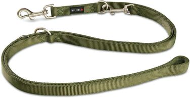 Повідець для собак Wolters Professional оливковий, M, 300 см x 15 мм, екстра довгий