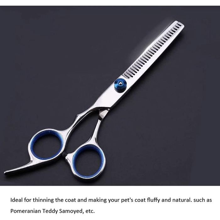 Набір професійних ножиць для грумінгу собак та котів, вигнуті ножиці для фінальної обробки