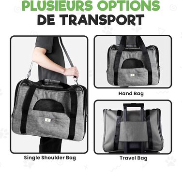 Транспортна сумка для котів та собак, складана переноска, переноска для котів та собак, кошик для котів. Інтелектуальна переноска.