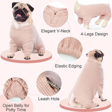 Зимовий теплий одяг для собак: жилет, куртка, комбінезон для собак різних розмірів (XL, рожевий)