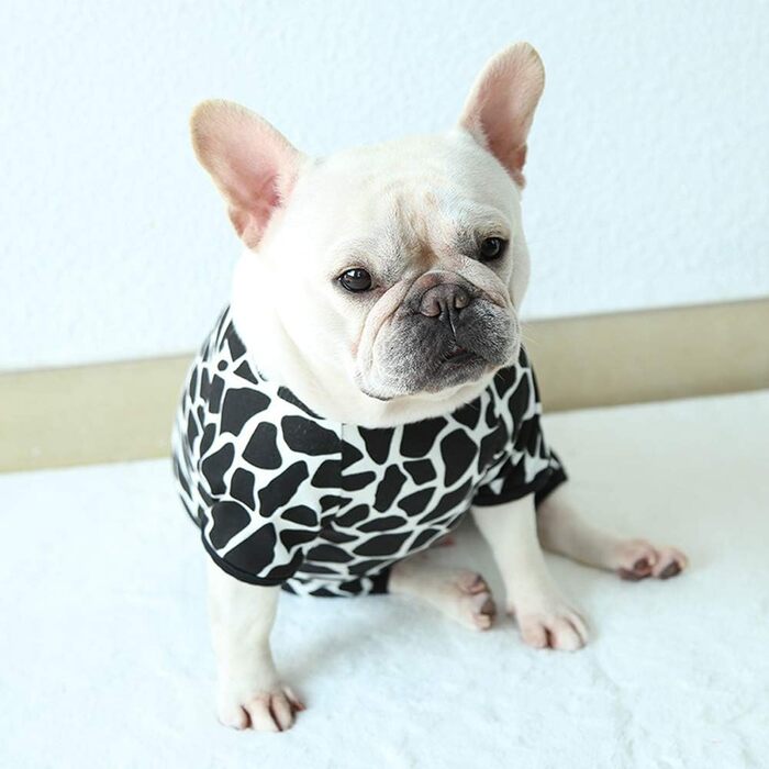 Піжама для собак Французький бульдог, теплий комплект, бавовна, одяг для собак, теплий одяг для собак, XL