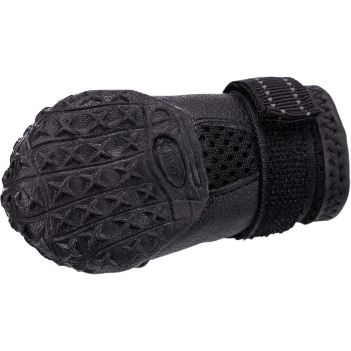 TRIXIE нековзні черевики для собак Walker Active, захист лап, розмір L–XL, 2 шт., чорні