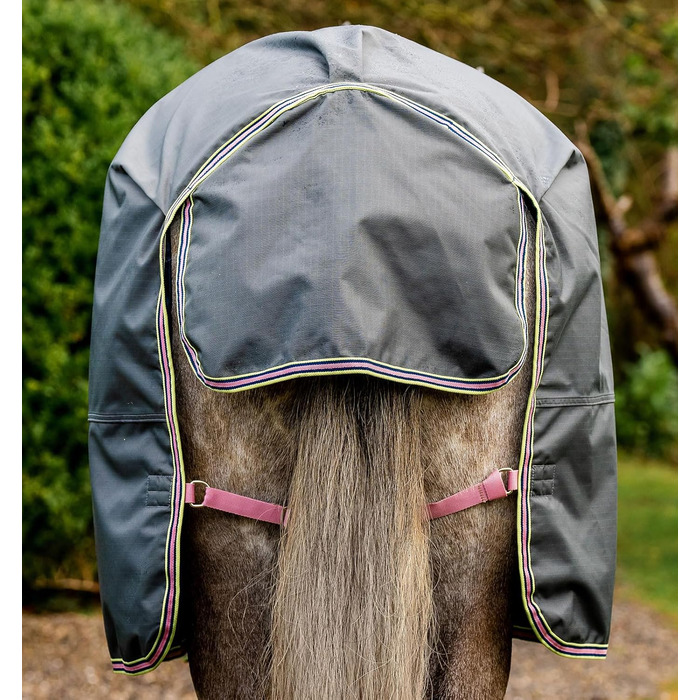 Попону Horseware Amigo Hero Ripstop Lite, 145 см, Shadow/Rose&Navy