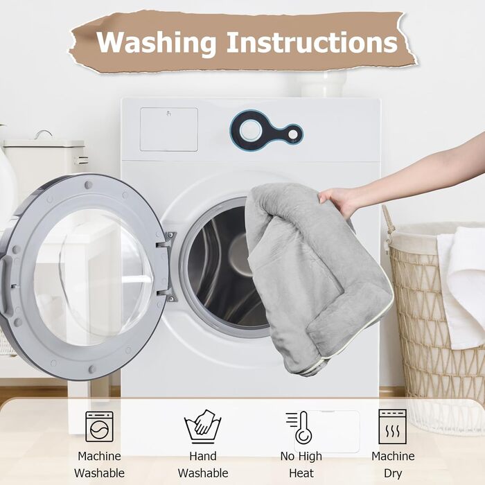 Ортопедичне ліжко для собак середніх порід - Водонепроникне ліжко для тварин з піною-пам'яттю знімний, пральний чохол, антиковзаюче ліжко-софа для собак середнього розміру (M, Сірий) 86.4 x 91.4 x 16.5 см