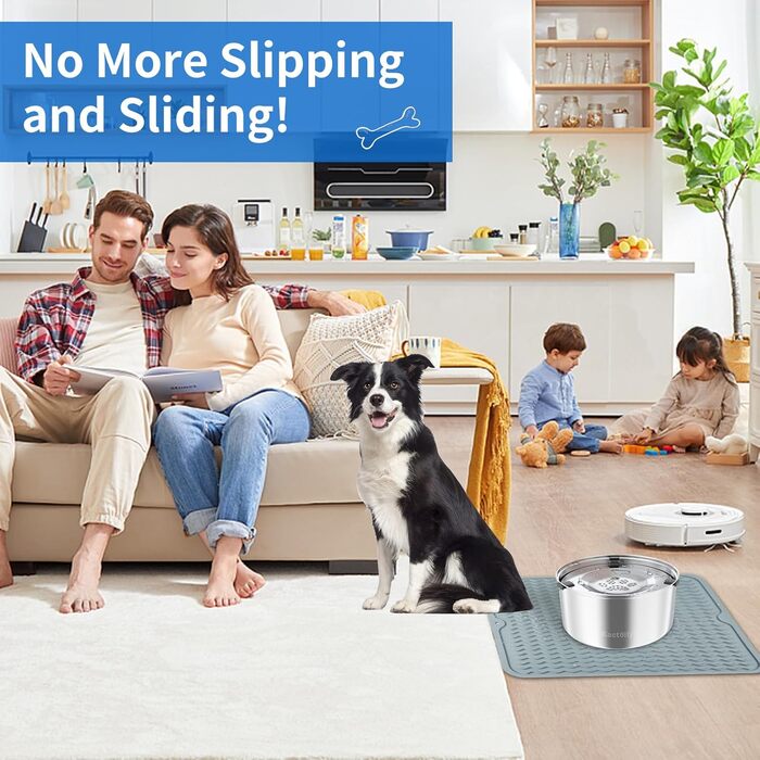 Водяна пляшка для собак, 284 мл, з дозатором, для подорожей та прогулянок, блакитна