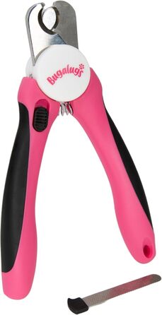 Триммер для собак та котів Bugalugs з захистом та пилочкою. Підходить для собак, котів, цуценят та кошенят. Розмір M-L