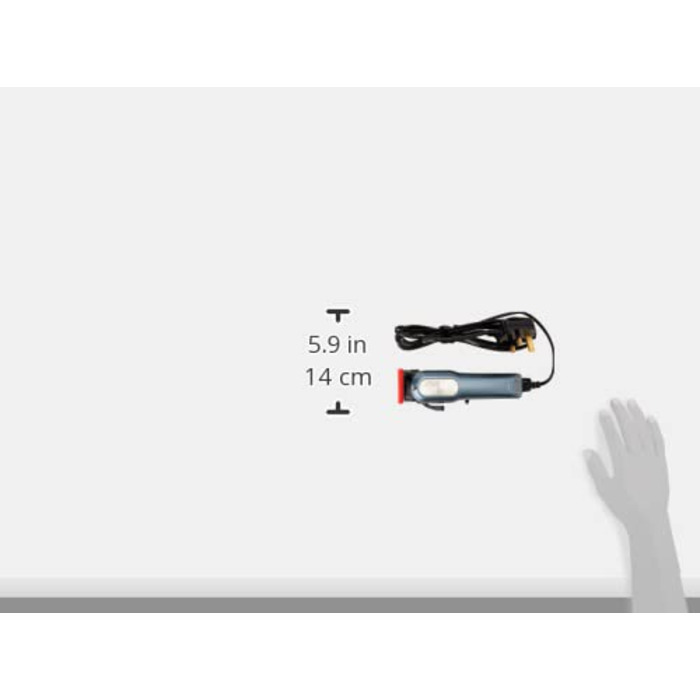 Машинка для стрижки шерсті собак та котів CGZZ Tierhaarschneidemaschine, тиха, з 8 насадками, блакитна