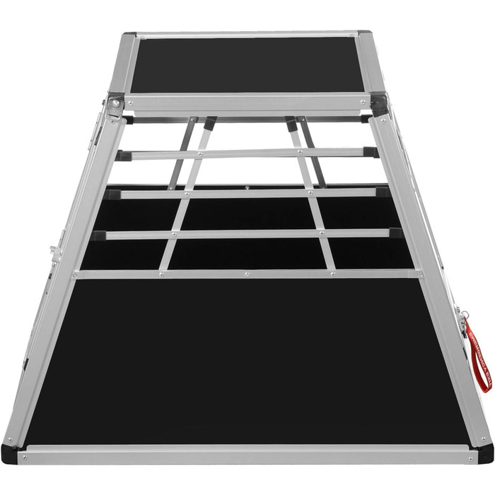 Транспортний бокс Transportbox N24 для собак, алюміній, 82x60x63 см, з аварійним виходом та захистом від ударів