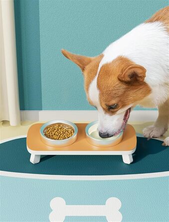 Нековзна килимок для годування собак GIBZ: водонепроникний, великий розмір 40x60 см, зелений