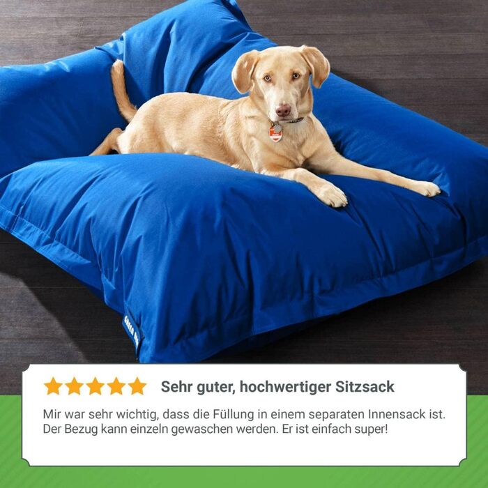 Килимок для собак великих та середніх порід Green Bean 140x180 см: м'який лежак, подушка, ліжко для собак, собаче ліжко, лежанка для собак, диван для собак, блакитний