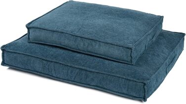 JAMAXX Преміум подушка для собак ортопедична, 120x90 см, блакитний