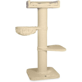 Котячий драпак CanadianCat Waterton XXL для великих котів, кремовий, 60x100x153 см