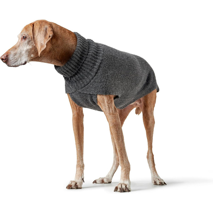 Hunter Hundepullover GENF - антрацитовий, розмір 50: теплий, м'який, з переробленого поліестеру