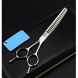 Професійна витончена ножиця для грумінгу собак, ножиці для стрижки шерсті тварин, зубчики 'риб'яча кістка (лише витончувальна ножиця), мішок B для розрідження шерсті