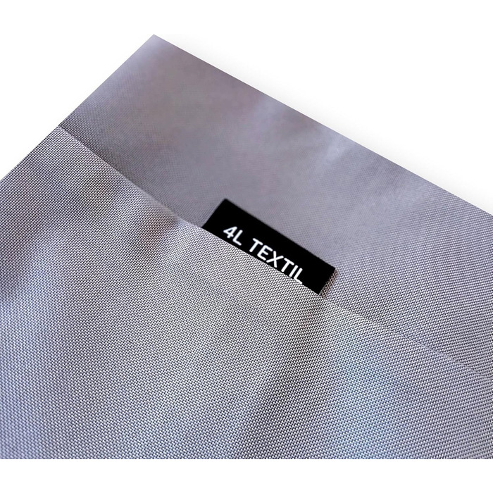 Водонепроникне лежанка для собак 80x60 см ZOE 4L Textil - лежанка для собак середнього розміру, знімний чохол, сірий колір