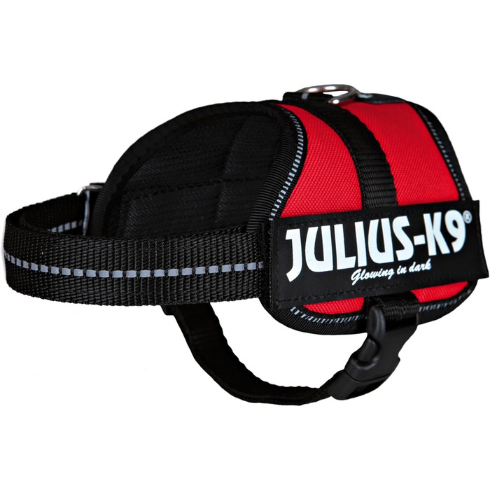 Шлея для собак Julius-K9 Power, розмір M/0, темно-рожева
