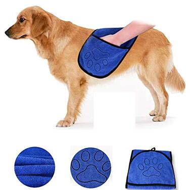 Очисник лап для собак з рушником, портативний пензлик для миття лап, масаж, догляд за лапами, видалення бруду для собак та котів