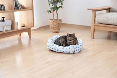 Килимок для тварин Iris Ohyama, корзина-іграшка, зручний, миючий, з антиковзким покриттям, 40x69x12 см, для собак та котів