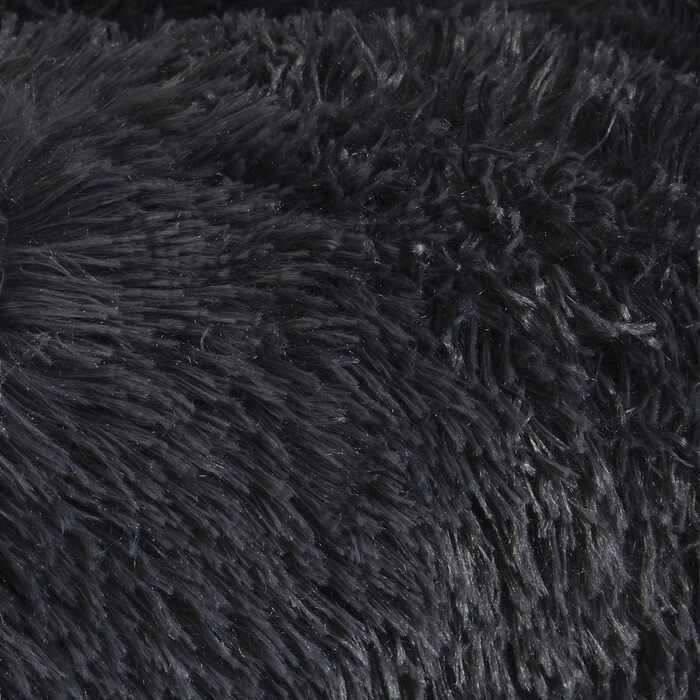 Крісло-лежанка для собак Wallace & Jones Sarnia - M, м'яке, темно-сіре, 80 x 80 x 24 см