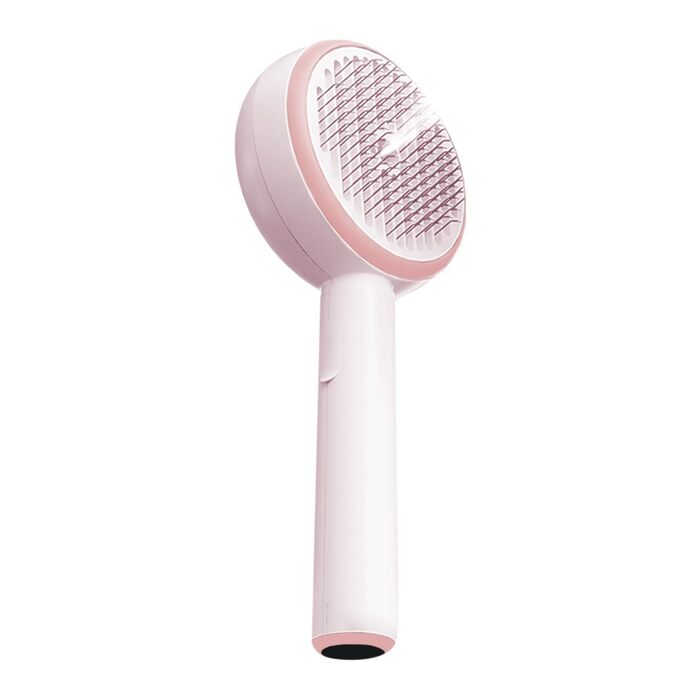 Щітка для догляду за котами з водою, для довгошерстих котів, рожева