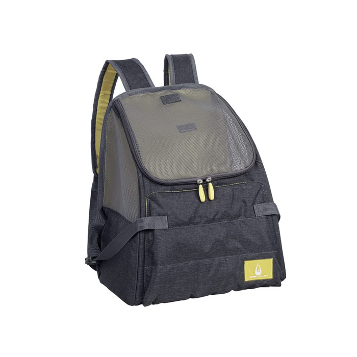 Сумка Nobby Fronttasche Malta сірого/гірчичного кольору, 35 x 22 x 40 см, 1 шт.