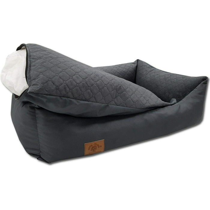 Ліжко для собак Odolplusz XXL - велике, м'яке, з водовідштовхувальним покриттям | 100 x 70 x 19 см