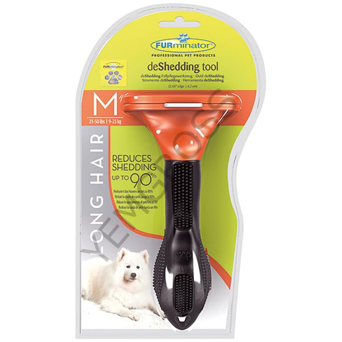 FURminator для собак середніх та великих порід - інструмент для видалення шерсті